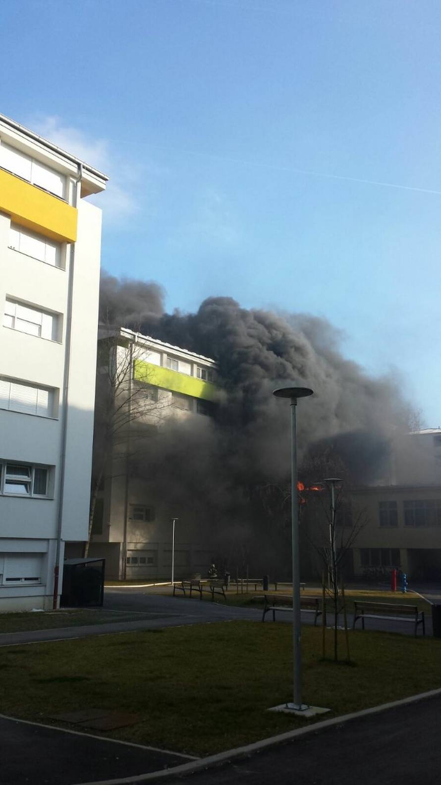 Požar u studentskom domu, u metežu je stradala prolaznica