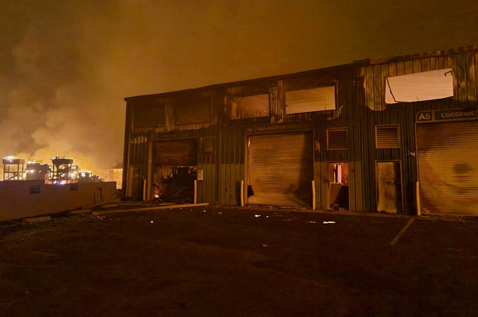 Wildfires driven by high winds hit Hawaiian island of Maui