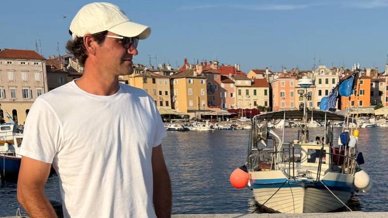 FOTO Legendarni Federer uživa na hrvatskoj obali! Prvo je bio na Lošinju, a sada je u Rovinju