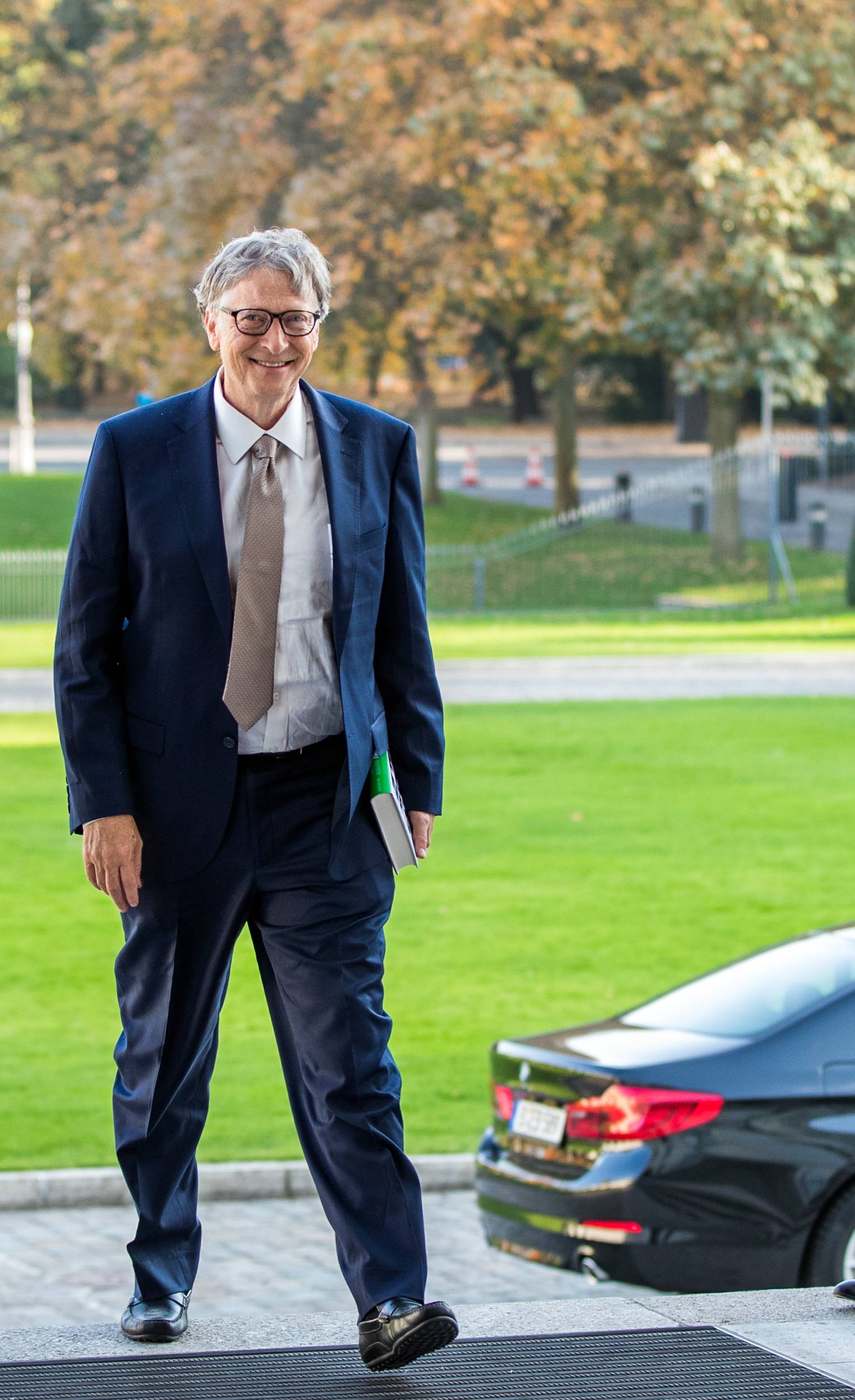 Federal President Steinmeier welcomes Bill Gates