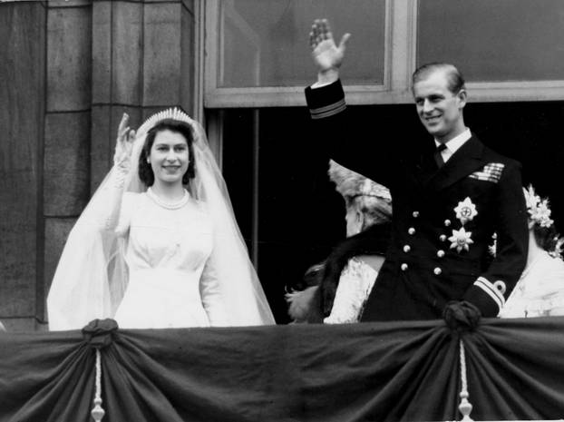 QUEEN & PRINCE PHILIP WEDDING DAY