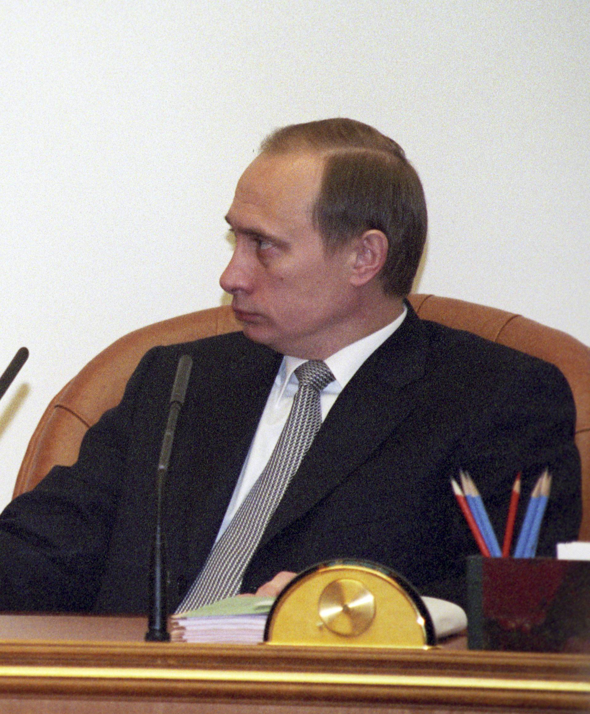 Acting president of Russia Vladimir Putin