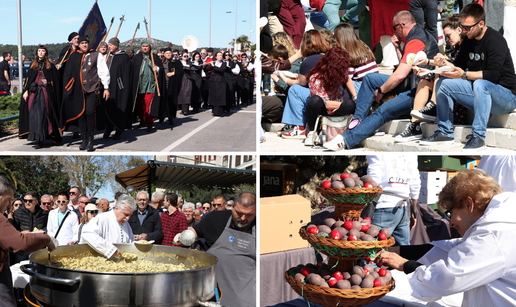 FOTO U &Scaron;ibeniku podijeljelili 5000 jaja: Velika fritaja bila je pravi hit uskrsnog doru&ccaron;ka!