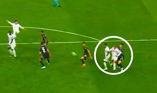 VIDEO Gospodo, zar stVARno?! Ludnica na Bernabeuu, Francuz sudio penal za Real pa poništio!