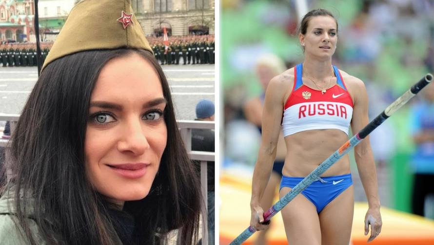 Isinbajeva je danas kapetanica: Slavila dan pobjede u Moskvi...