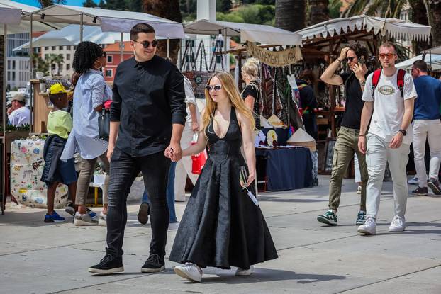 Sunčan dan u Splitu 