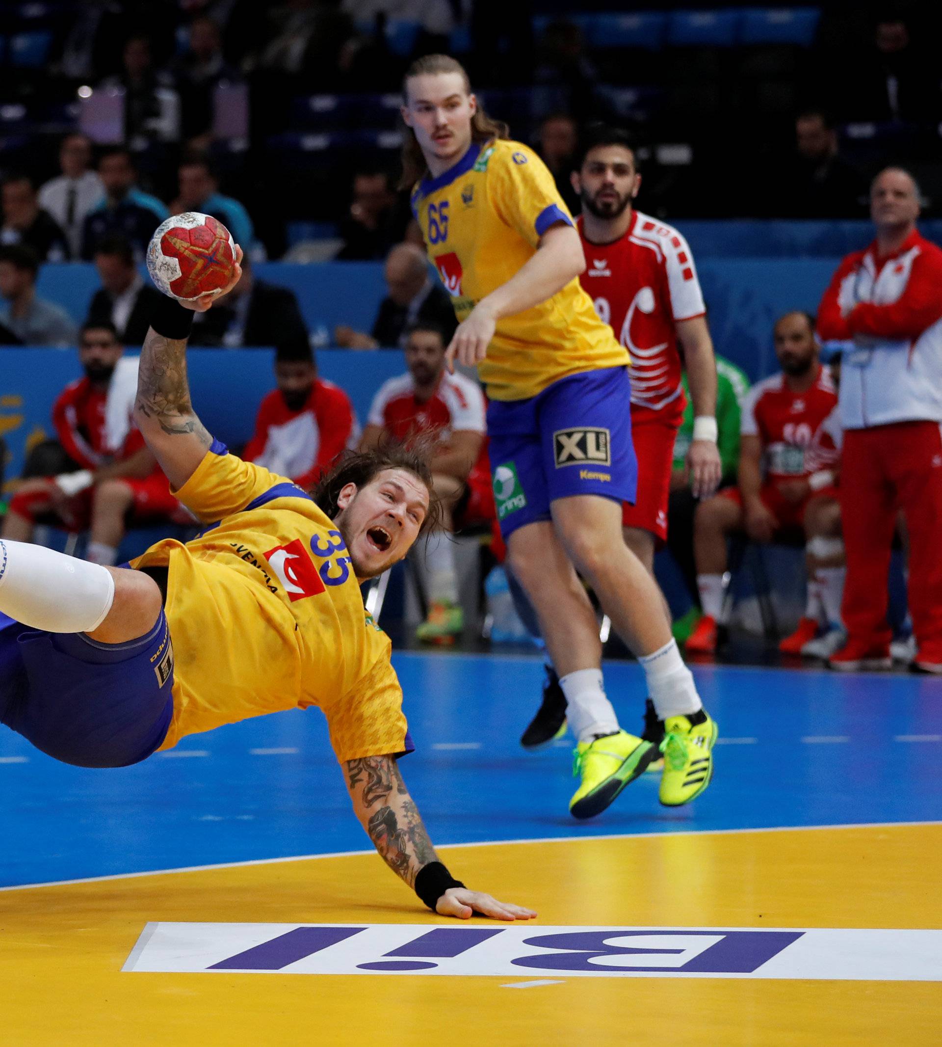 Men's Handball - Sweden v Bahrain - 2017 Men's World Championship Main Round - Group D