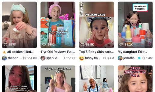 Opasan trend: Sve mla&dstrok;a djeca koriste skincare proizvode i to objavljuju na TikTok