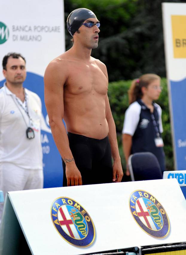 Milano - swimming cup 2010 -  Federica Pellegrini e Filippo Magnini