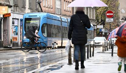 FOTO Zagreb okupan kišom.  Evo kakvo nas vrijeme očekuje dalje