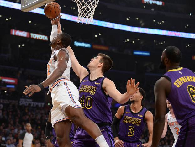 NBA: New York Knicks at Los Angeles Lakers