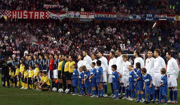 Basel: Prijateljska utakmica, Hrvatska - Argentina, 01.03.2006.