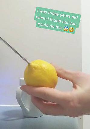 Sjajno: Limun možete iscijediti a da ga uopće ne prerežete!
