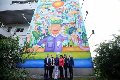 Prekrasan mural 'Zeleni čovjek' simbol je ponovnog rođenja