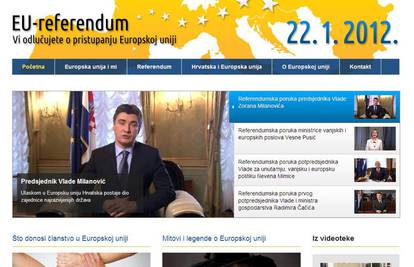 Ministarstvo napravilo stranicu o referendumu o ulasku u EU