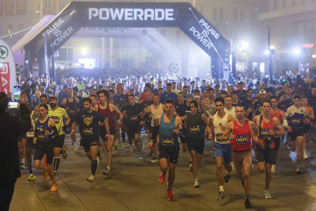 Održan 14. Zagreba?ki no?ni cener na kojem je sudjelovalo oko 3000 trka?a