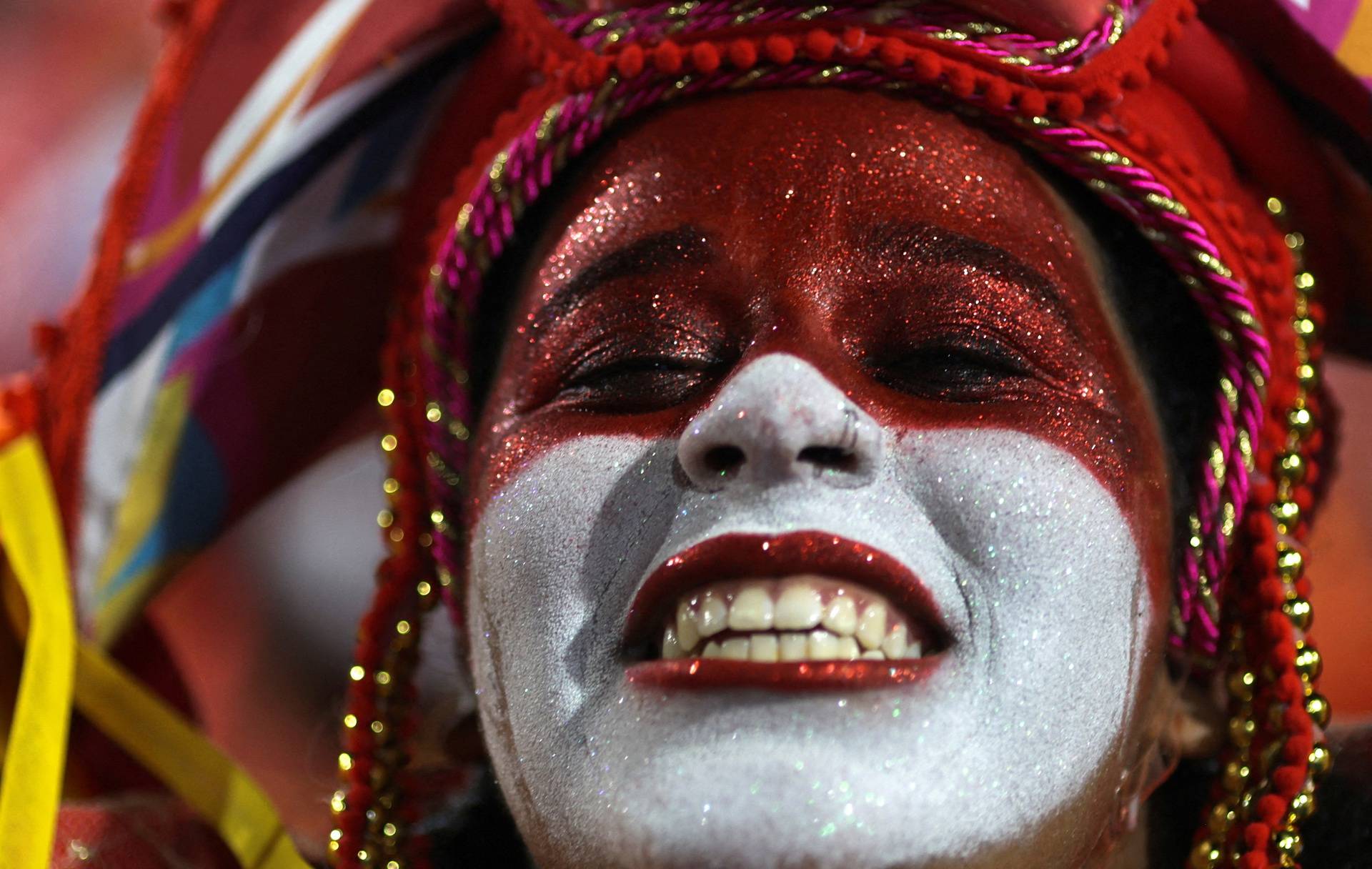 Carnival magic descends on Rio as second night of elite samba schools lights up the Sambadrome, in Rio de Janeiro