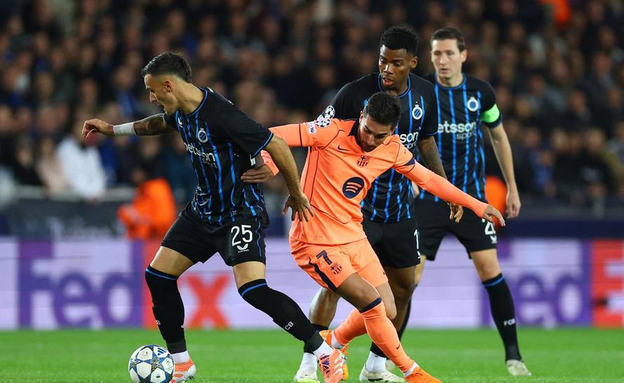 UEFA Champions League - Club Brugge v FC Barcelona