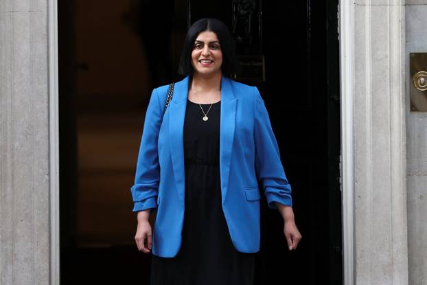 British government holds a reshuffle following the resignation of Deputy Prime Minister Angela Rayner in London