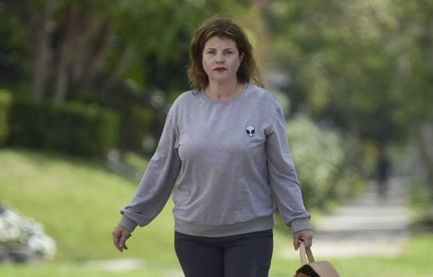 EXCLUSIVE: Yasmine Bleeth is Spotted on a Rare Outing in Los Angeles