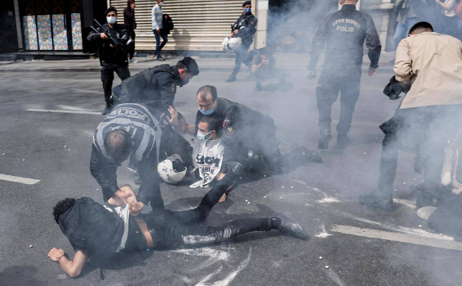 May Day demonstration in Istanbul