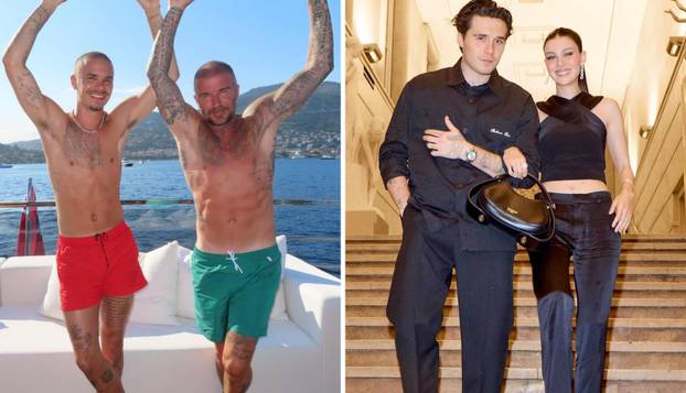 FOTO Raskol Beckhamovih: Dok David ljetuje s obitelji u Italiji, sin Brooklyn se potpuno otuđio