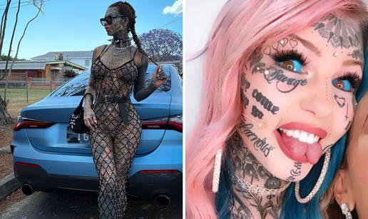 FOTO Na tetovaže potrošila 200 tisuća eura. Sad ih uklanja: '10 godina nisam vidjela svoje lice'