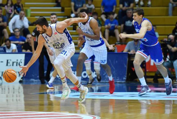 Druga utakmica doigravanja prvenstva Hrvatske za ko&scaron;arka&scaron;e, KK Cibona - KK Zadar