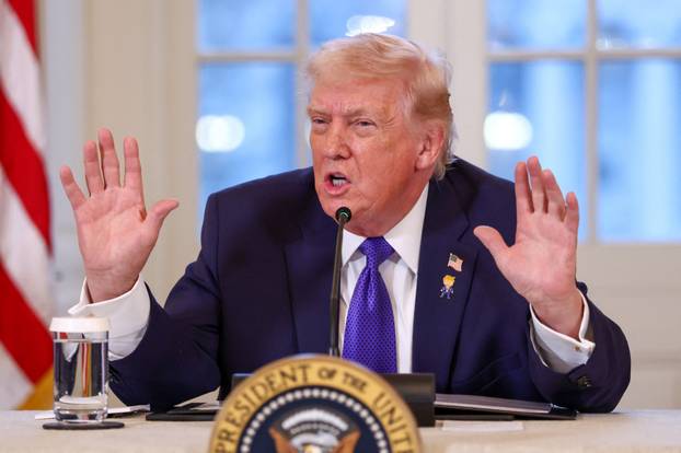U.S. President Donald Trump at the White House in Washington, D.C.