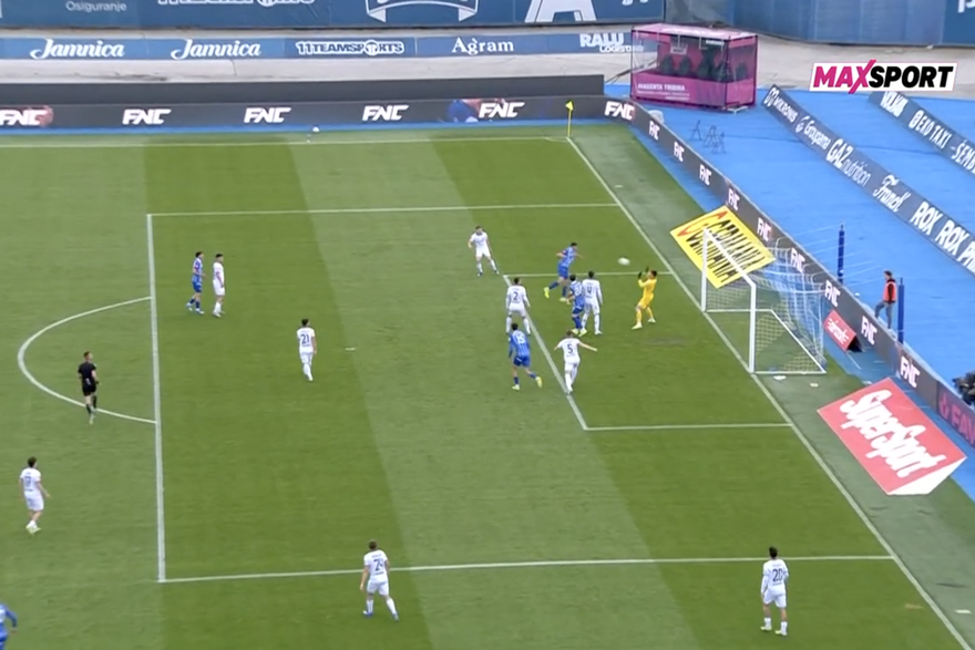 Golovi na utakmici Lokomotiva - Slaven Belupo