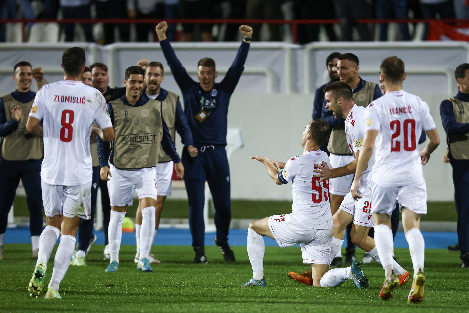 Mostar: Utakmica skupine E UEFA Europa Konferencijske lige, 3. kolo, HŠK Zrinjski Mostar - Legia Warszawa