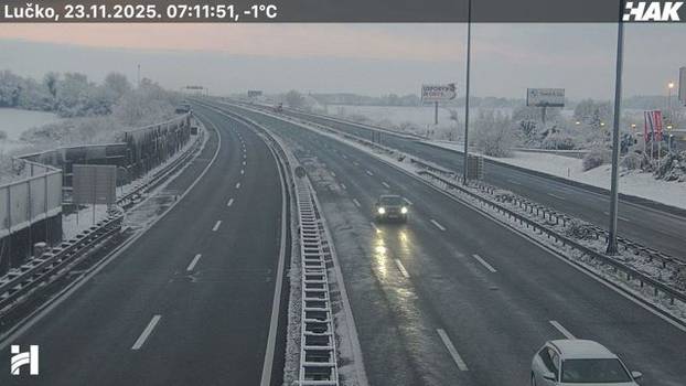 HAK: Snijeg ne pada, autoceste su očišćene. Upozorenje za ove dijelove Hrvatske