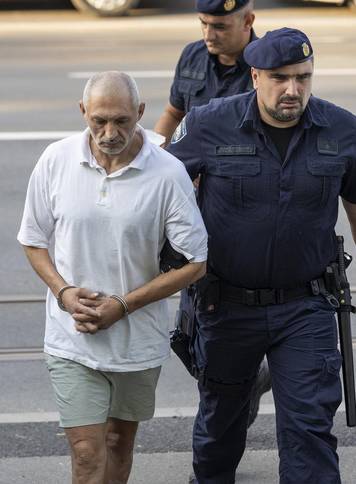 Osijek: Privođenje osumnjičenog za ubojstvo supruge u mjestu Tenja