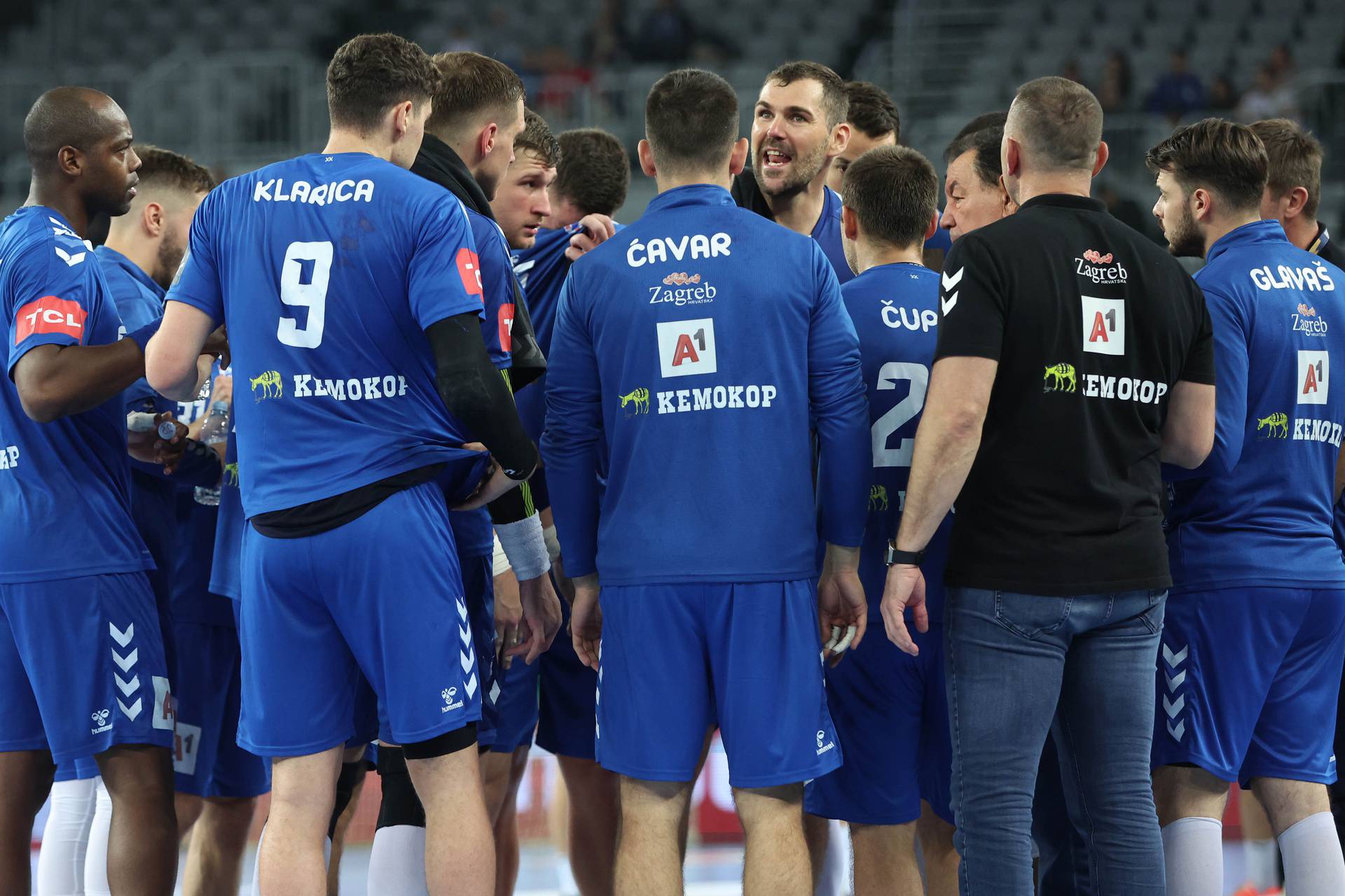 Zagreb: RK Zagreb i RK Eurofarm Pelister igraju 5. kolo EHF Lige prvaka