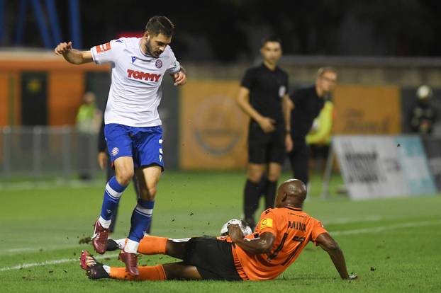 &Scaron;ibenik i Hajduk na &Scaron;ubi&cacute;evcu odigrali 1:1