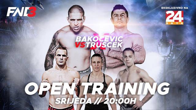 Pogledajte snimku otvorenog treninga uoči FNC-a u Zagrebu