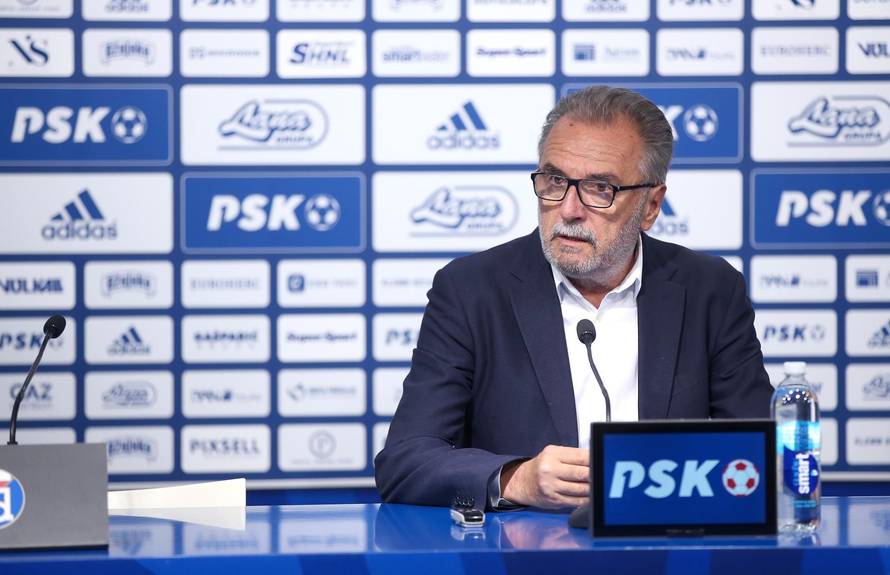 Konferencija za medije nakon uzvratne utakmice 3. pretkola UEFA Lige prvaka između Dinama i Ludogoreca