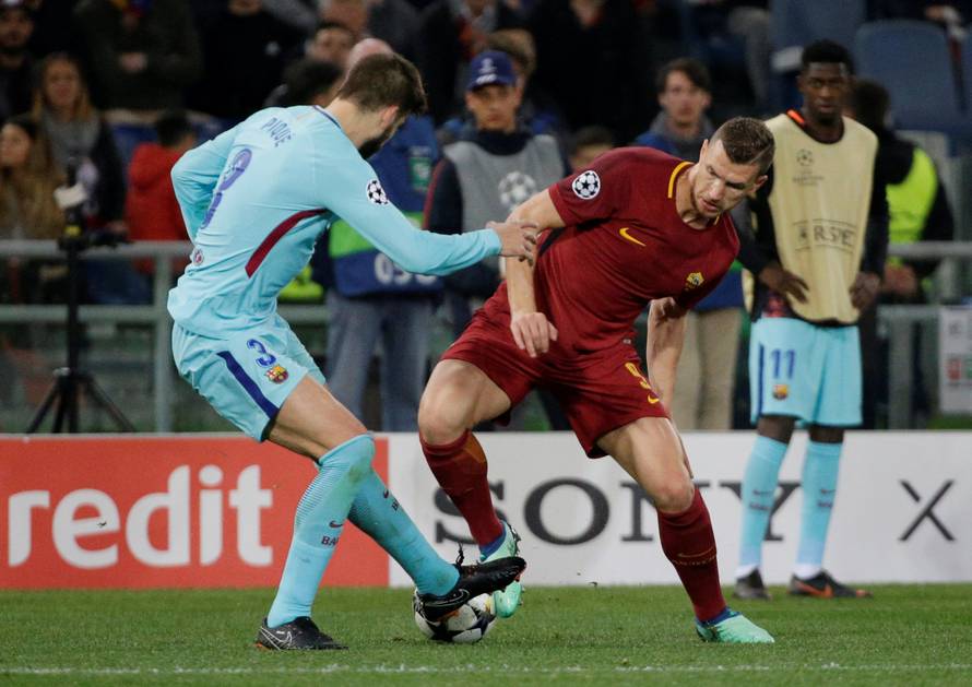 Champions League Quarter Final Second Leg - AS Roma vs FC Barcelona