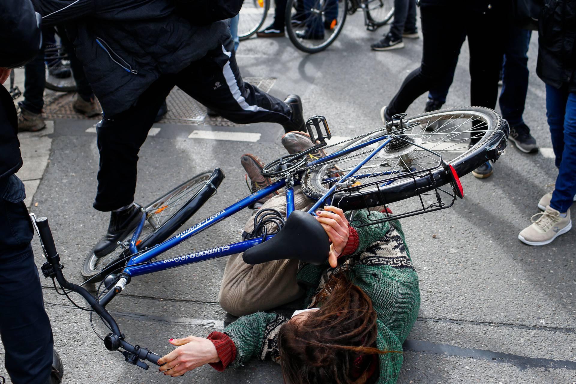 Protests following government's COVID-19 restrictions, in Kassel