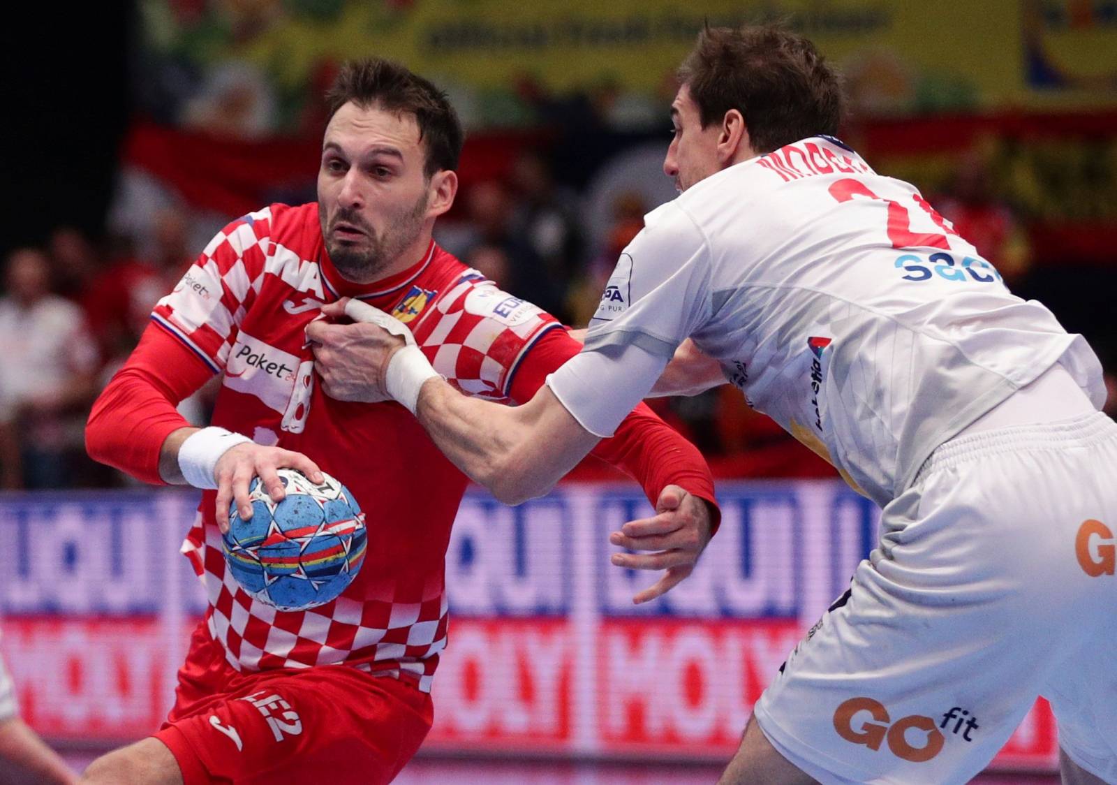Men's 2020 EHF European Handball Championship - Main Round - Group 1 - Croatia v Spain