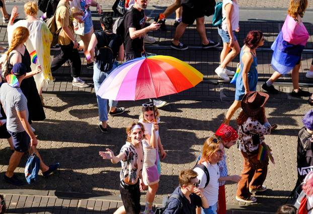 Zagreb: 21. Povorka ponosa pod sloganom "Dajte nam naša četiri zida!"