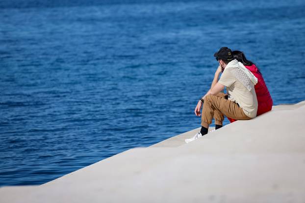 Lijepo i sunčano vrijeme u Zadru