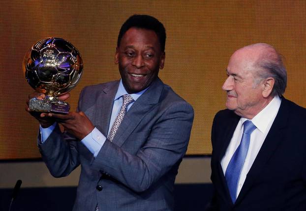 FILE PHOTO: Soccer legend and Brazil's Minister of Sport Pele  