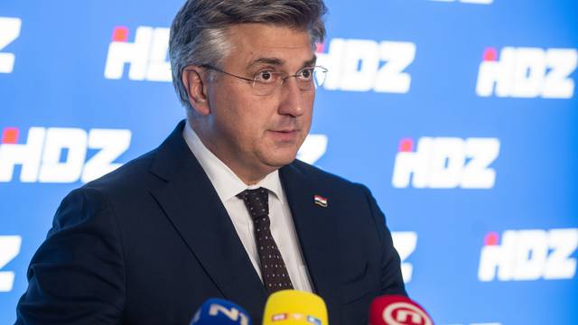 Zagreb:  Andrej Plenković dao je  izjavu nakon Predsjedništva HDZ-a 