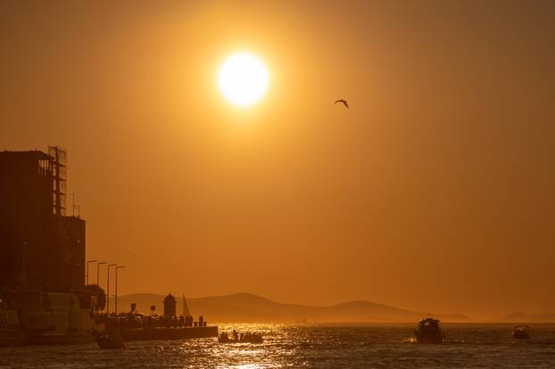 Zalazak sunca u Zadru