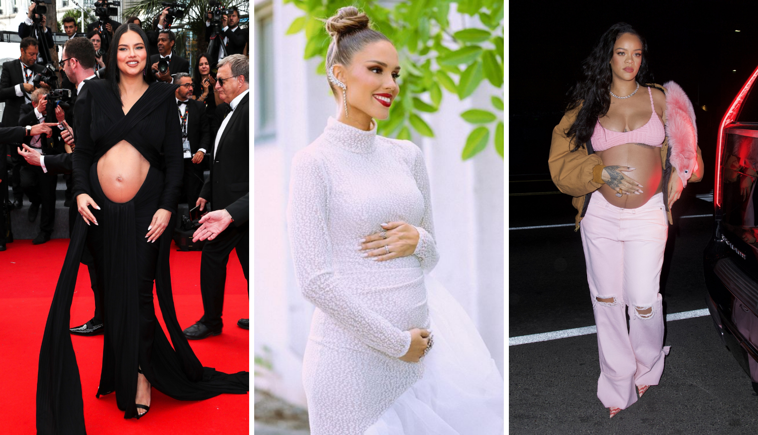 Adriana Lima, Franka, Rihanna: Poznate trudnice u raskošnim haljinama ponosno ističu trbuh
