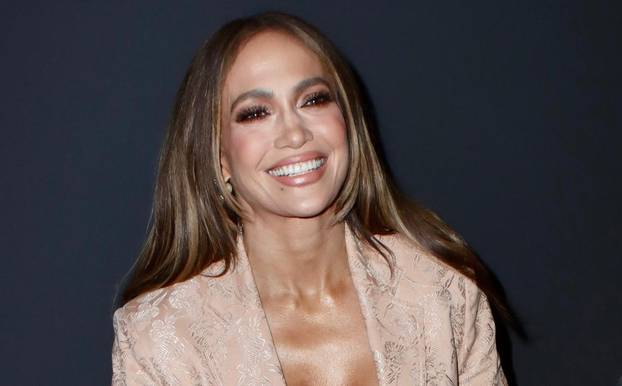 Jennifer Lopez and Brett Goldstein attend the 2026 Netflix Upfront