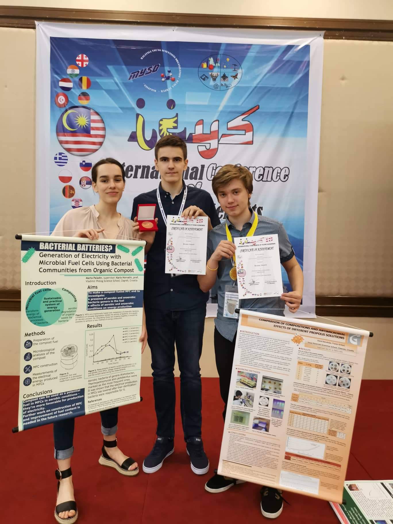 Osvojili pet medalja: Učenici su nam rasturili u Kuala Lumpuru