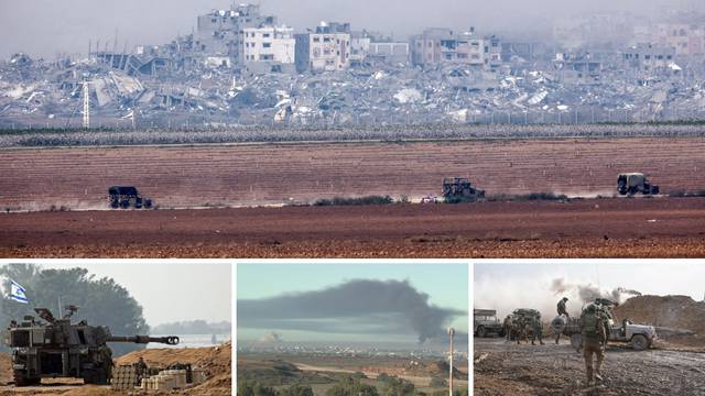 VIDEO Žestoke bitke Izraelaca i Hamasa u Gazi: Gusti crni dim prekrio enklavu, ruševine svuda