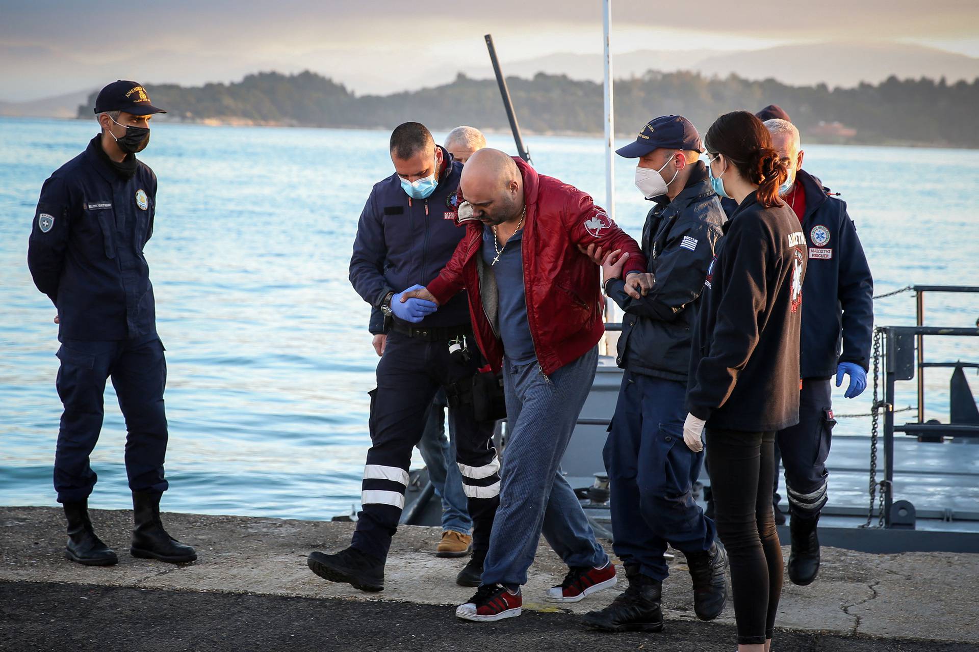 Hundreds rescued after fire breaks out on Greece-Italy ferry